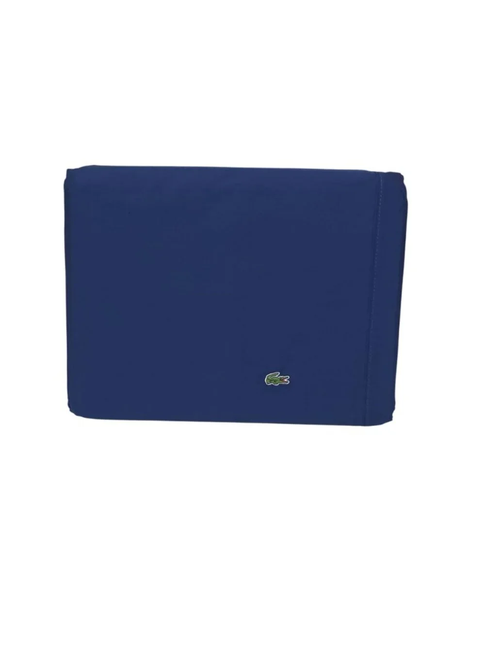 Lacoste Navy Twin 100% Cotton Percale Sheets Durable Medieval Blue Lightweight